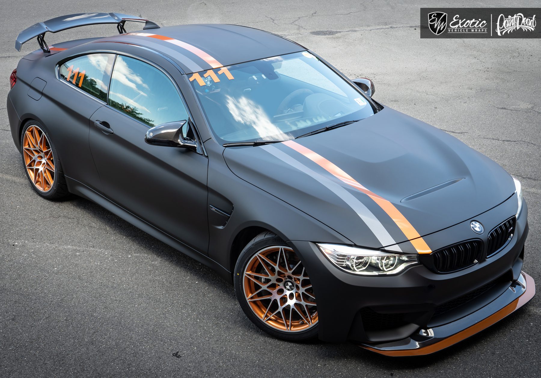 BMW M Stripes m4